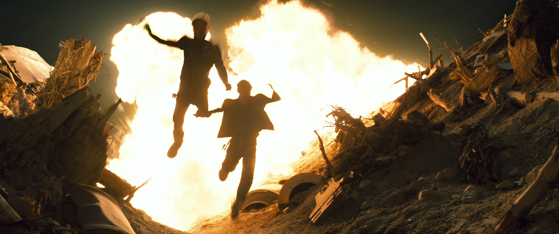 Explosions, jumping, motorcyles... and it's still a good Trek film?!